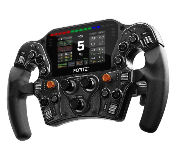 Asetek Forte Formula Pro Button Box, 4.3-inch LCD, aRGB - black - 1369848 - zdjęcie 2